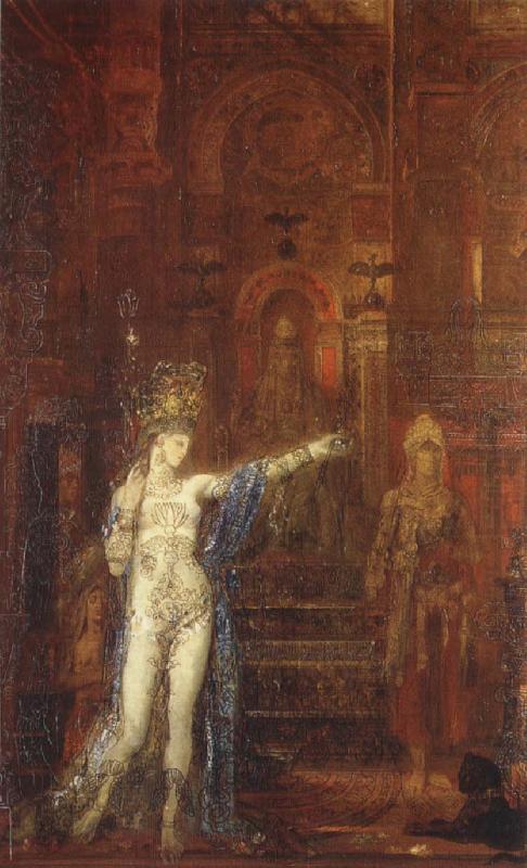 Gustave Moreau Salome dancing china oil painting image